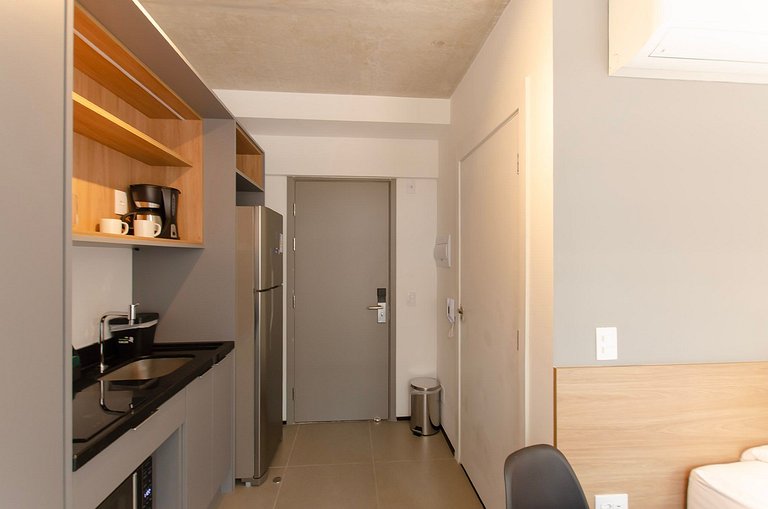 Charmoso studio na Alameda Itu