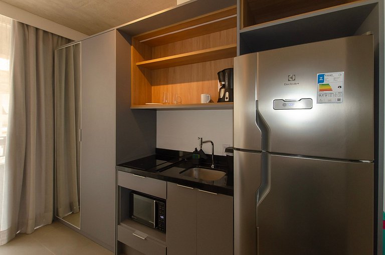 Charmoso studio na Alameda Itu