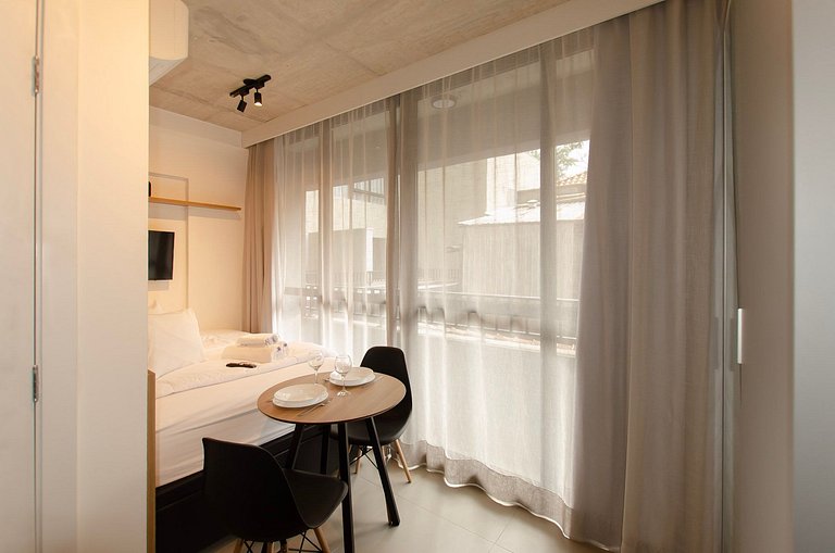 Charmoso studio na Alameda Itu