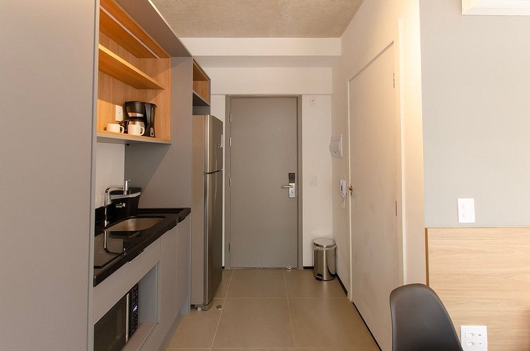 Charmoso studio na Alameda Itu