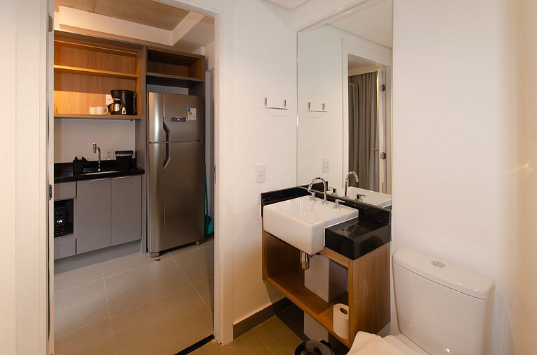 Charmoso studio na Alameda Itu