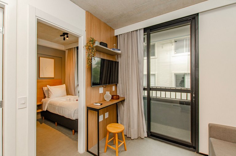 Charmoso apartamento de 2 dorms na Paulista