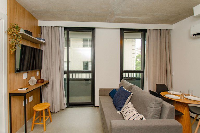 Charmoso apartamento de 2 dorms na Paulista