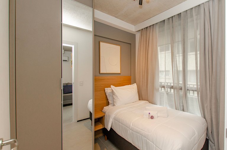 Charmoso apartamento de 2 dorms na Paulista