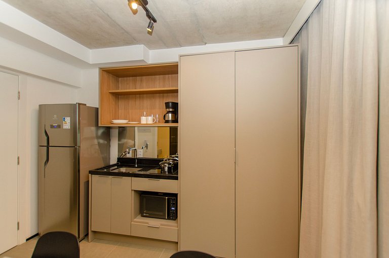 Lindo studio na Alameda Itu