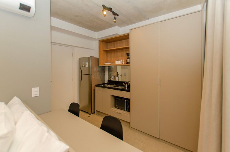 Lindo studio na Alameda Itu