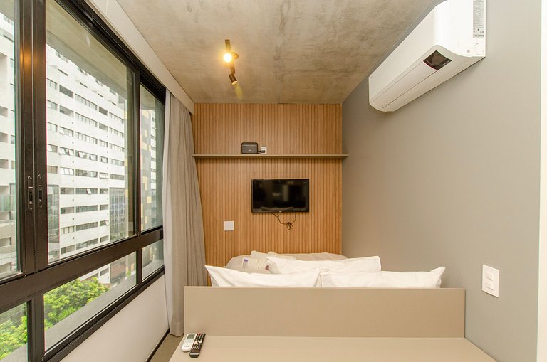 Lindo studio na Alameda Itu