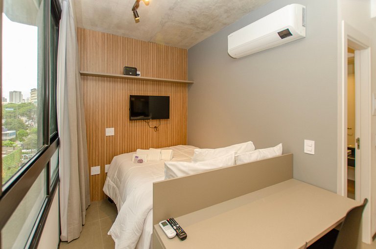 Lindo studio na Alameda Itu