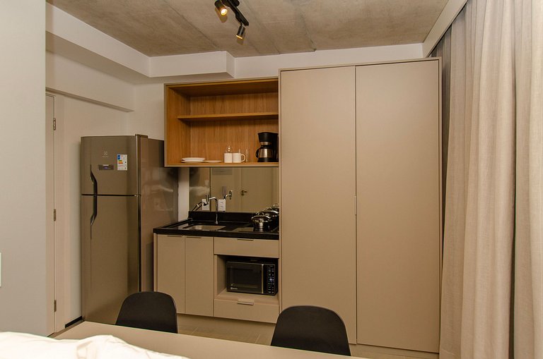 Lindo studio na Alameda Itu