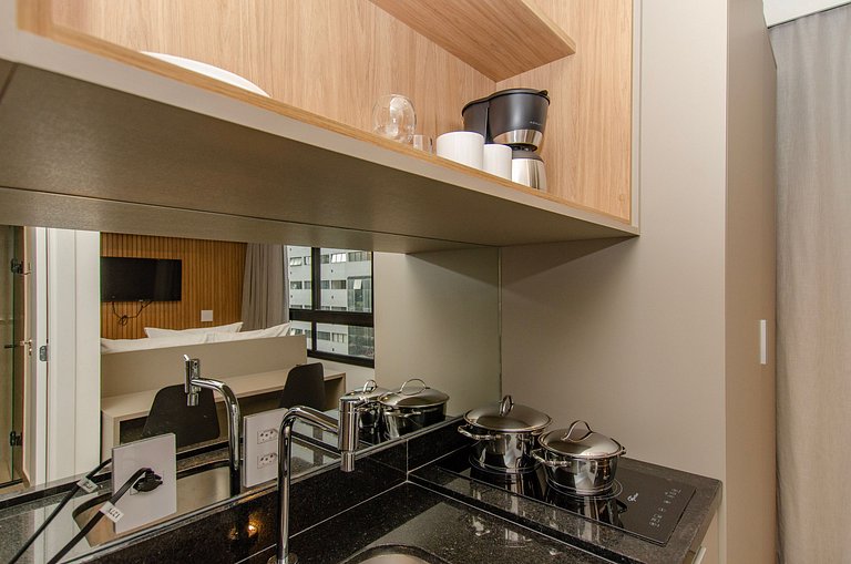 Lindo studio na Alameda Itu