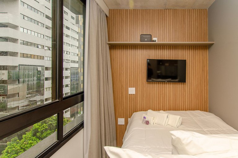 Lindo studio na Alameda Itu