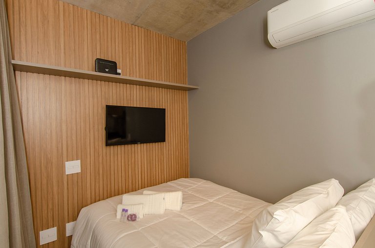 Lindo studio na Alameda Itu