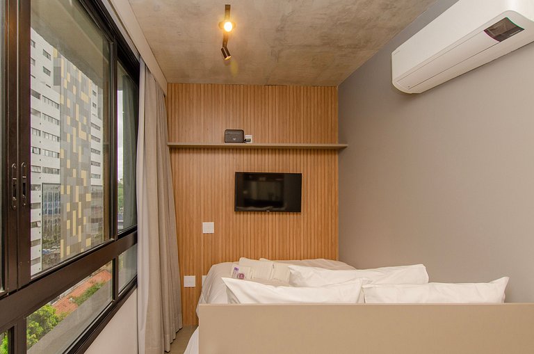 Lindo studio na Alameda Itu