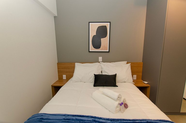 Charmoso apto de 1 dorm. na Alameda Itu