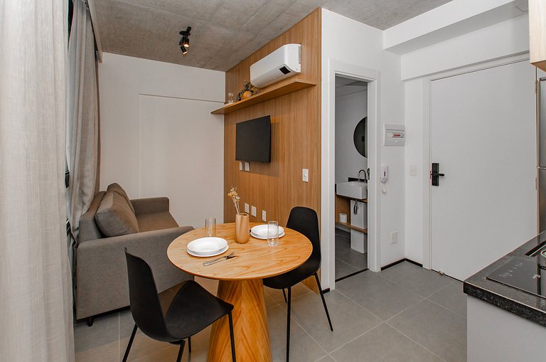 Charmoso apto de 1 dorm. na Alameda Itu