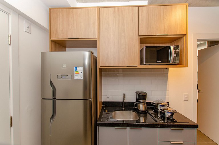 Charmoso apto de 1 dorm. na Alameda Itu