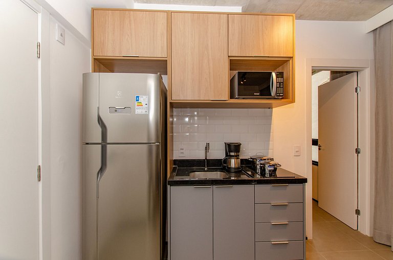 Charmoso apto de 1 dorm. na Alameda Itu