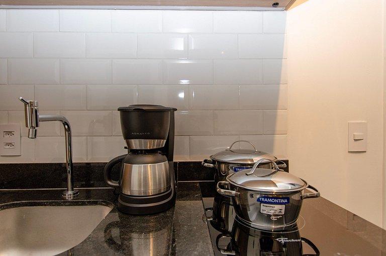 Charmoso apto de 1 dorm. na Alameda Itu