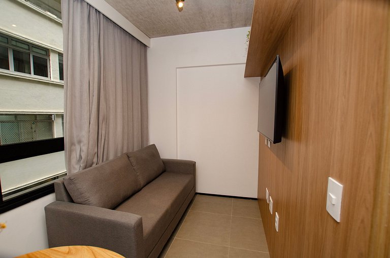 Charmoso apto de 1 dorm. na Alameda Itu