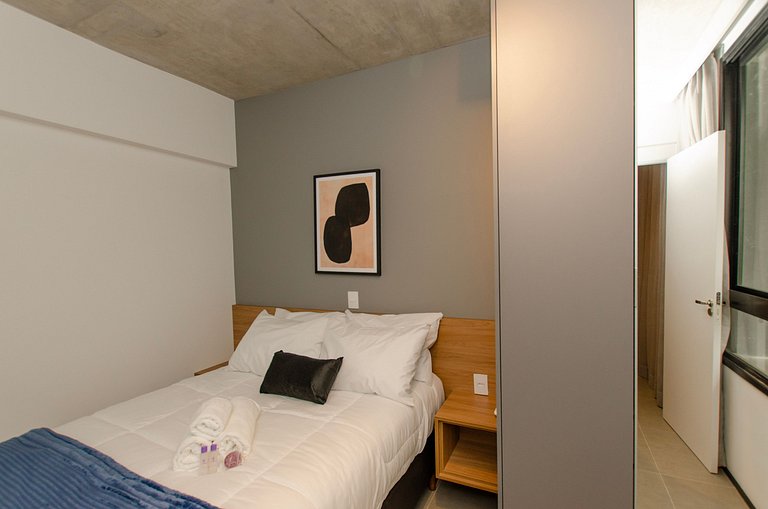 Charmoso apto de 1 dorm. na Alameda Itu