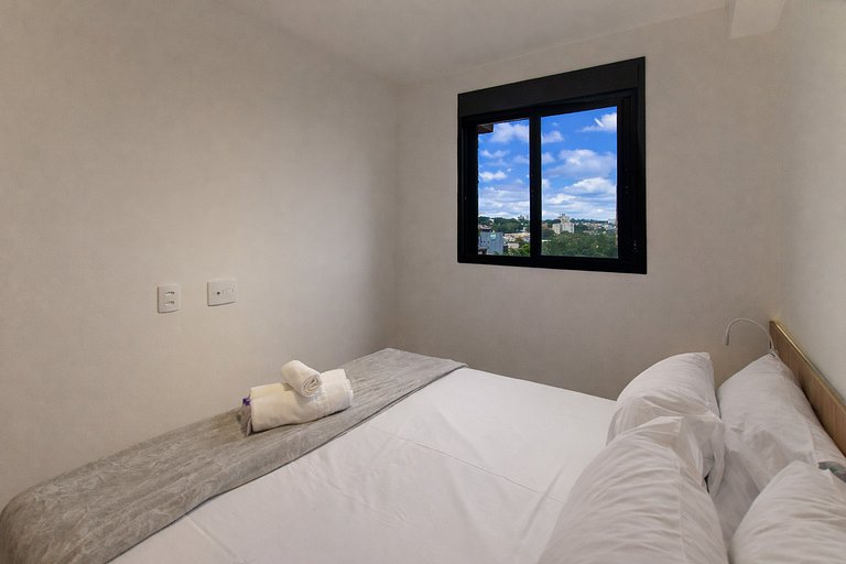 Belo apto com varanda em Indianapolis