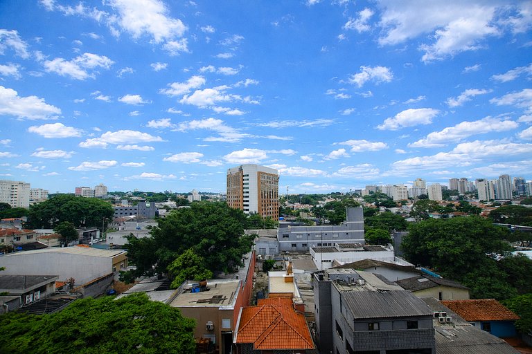 Belo apto com varanda em Indianapolis