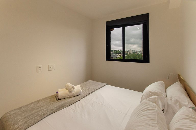 Belo apto com varanda em Indianapolis