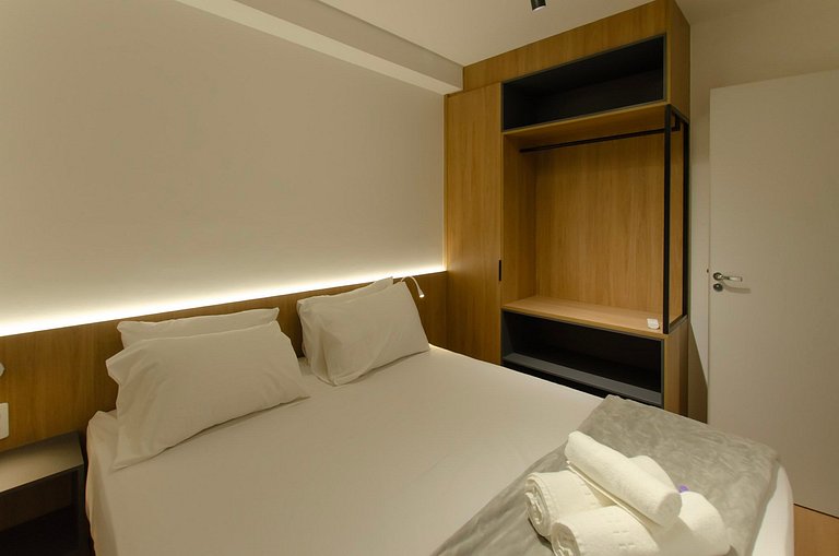 Belo apto com varanda em Indianapolis