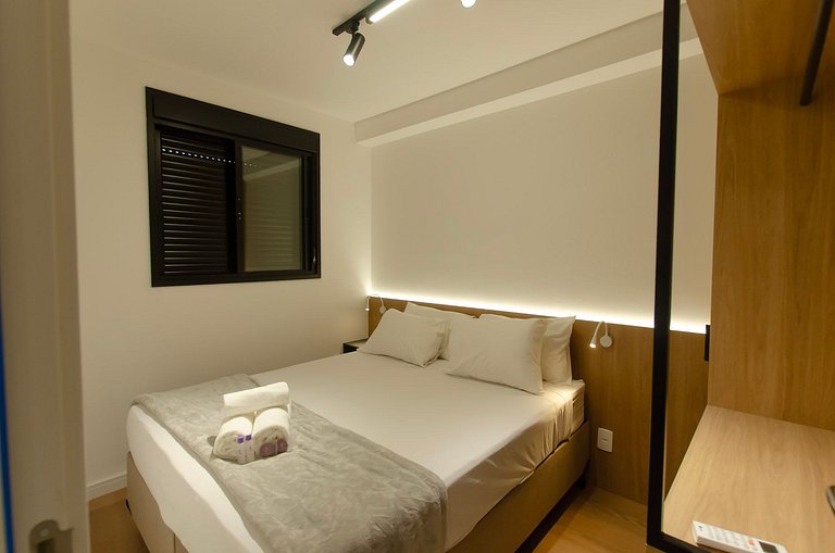 Belo apto com varanda em Indianapolis