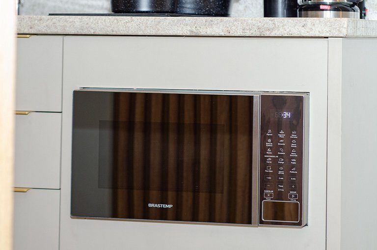 Belo apto C/1 dorm, vaga, cama queen e piscina.