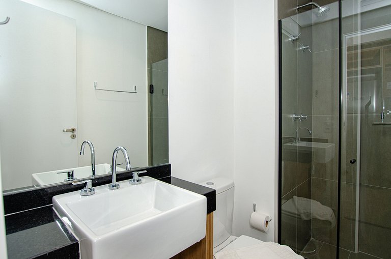 Belo studio no coração da Alameda Itu