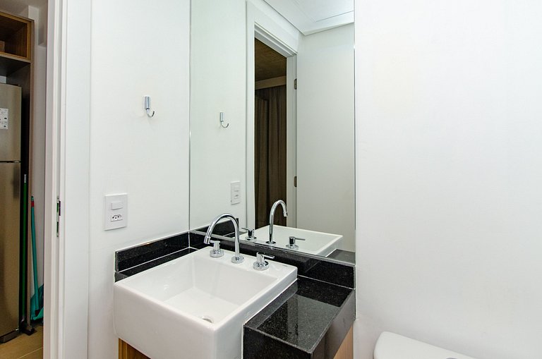 Belo studio no coração da Alameda Itu