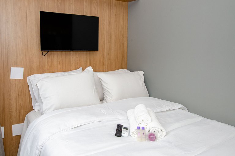 Studio compacto na Alameda Itu