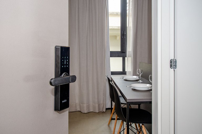 Studio compacto na Alameda Itu