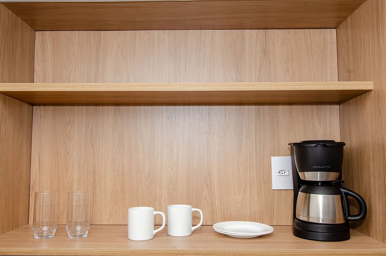 Studio compacto na Alameda Itu