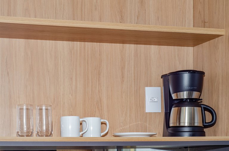 Studio compacto na Alameda Itu