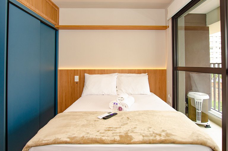 Charmoso studio proximo do Allianz Park