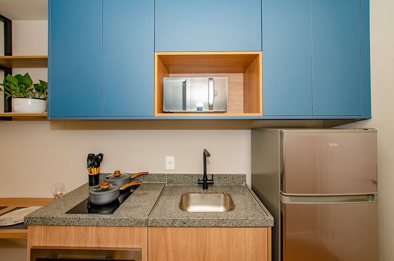 Charmoso studio proximo do Allianz Park