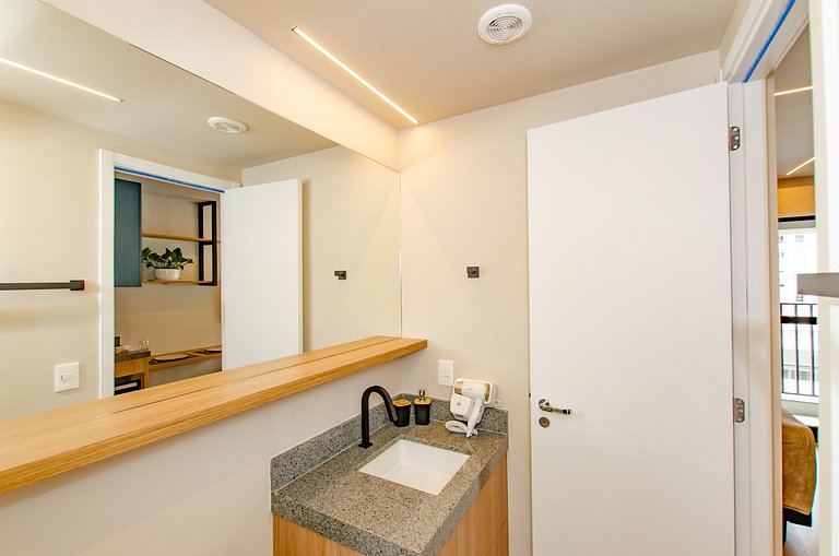 Charmoso studio proximo do Allianz Park