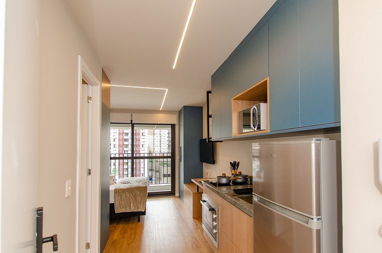 Charmoso studio proximo do Allianz Park