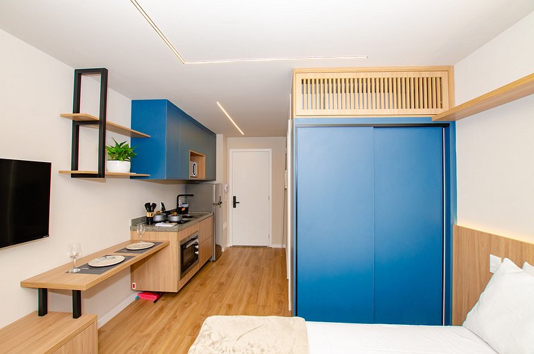 Charmoso studio proximo do Allianz Park
