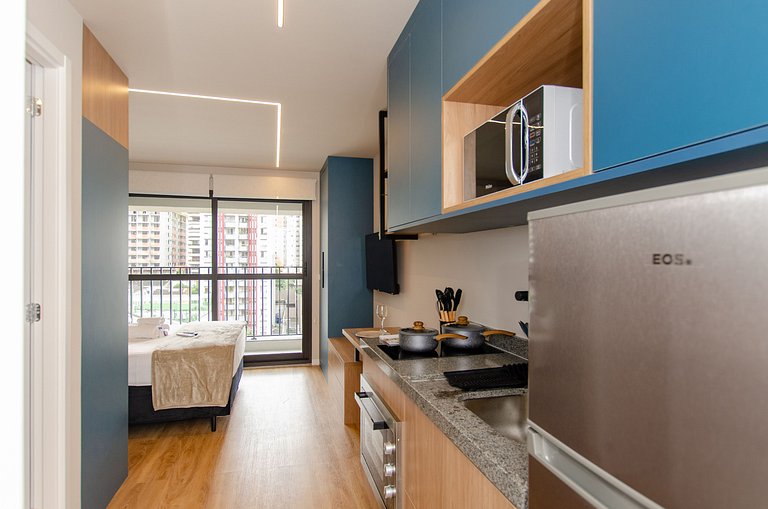 Charmoso studio proximo do Allianz Park