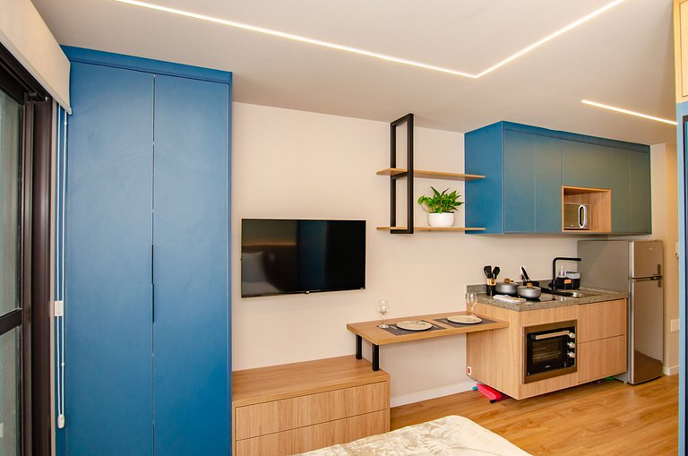 Charmoso studio proximo do Allianz Park