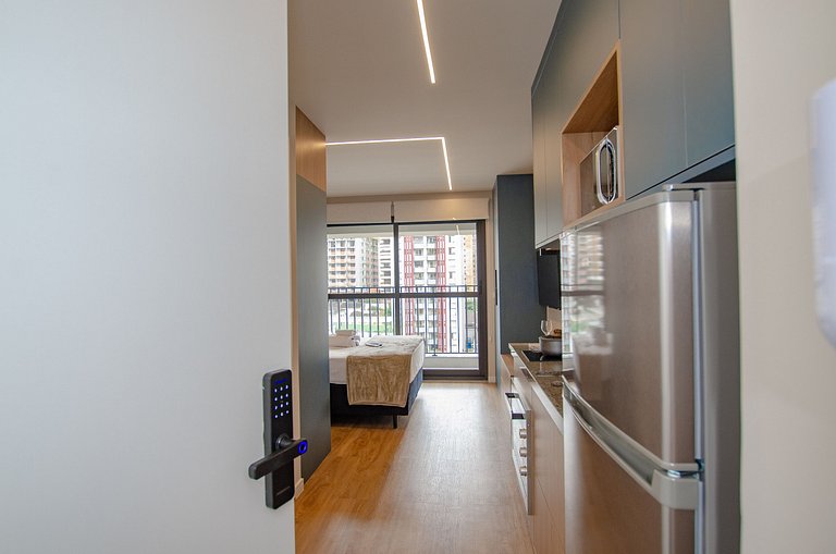 Charmoso studio proximo do Allianz Park