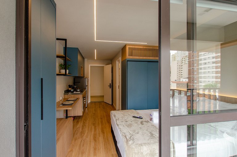 Charmoso studio proximo do Allianz Park