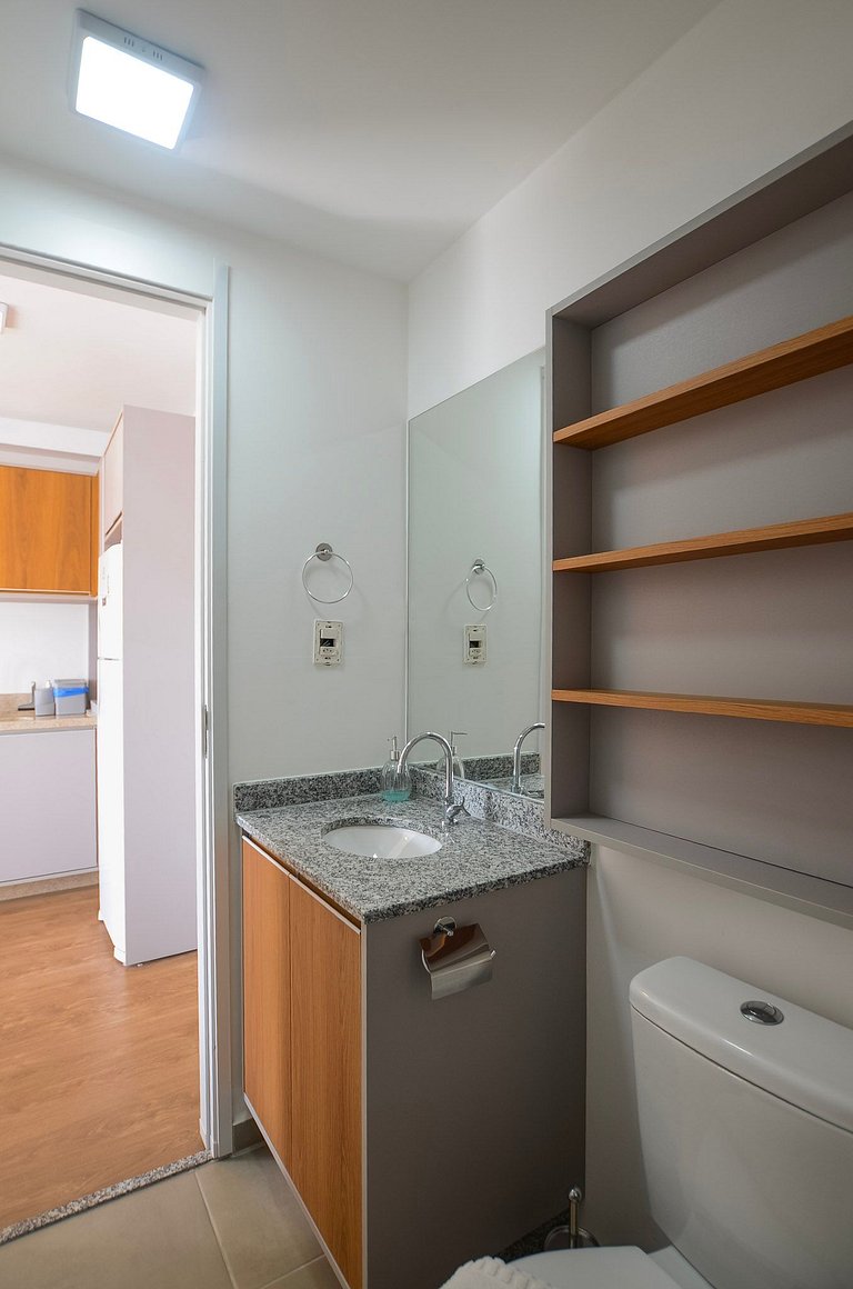 Charmoso studio na Cardeal Arcoverde