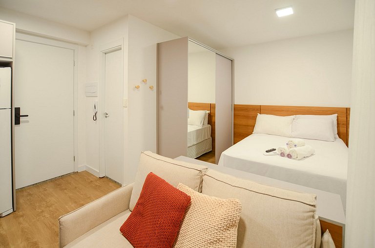 Charmoso studio na Cardeal Arcoverde