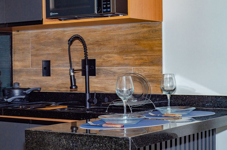 Charmoso studio na Fradique Coutinho