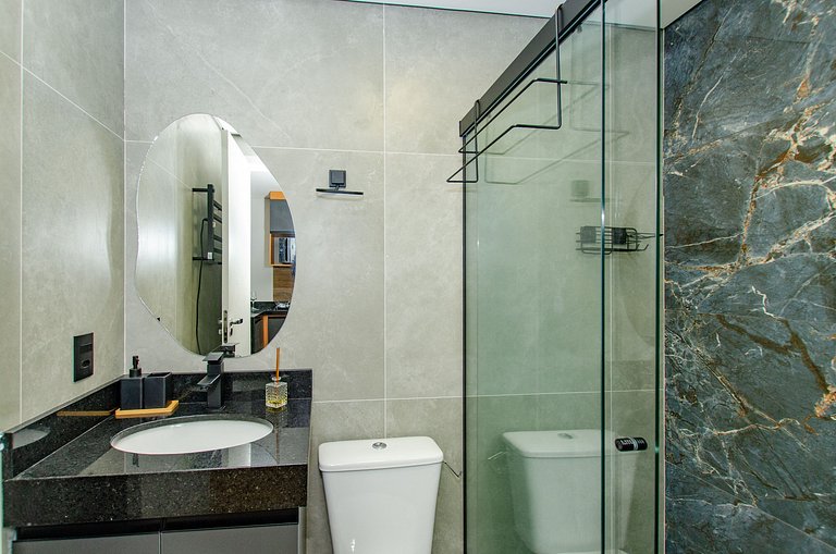 Charmoso studio na Fradique Coutinho