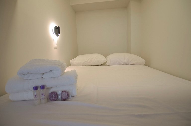 Studio com mezanino ao lado do Mackenzie